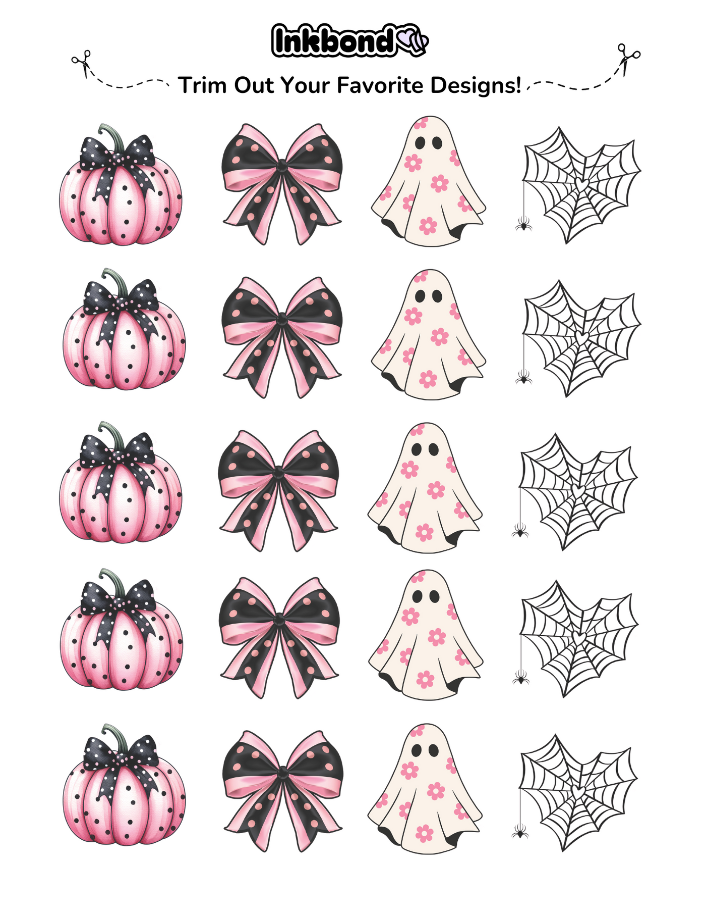 Pink Ghost Tattoo Pack