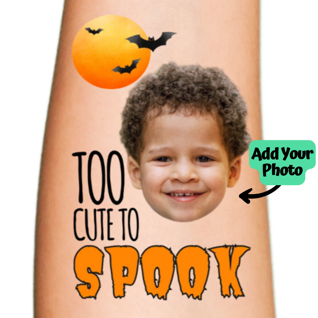 Too Cute Too Spook Halloween Custom Tattoo - Buy Online! | Inkbond