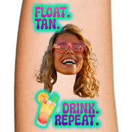 Float Tan Drink Repeat